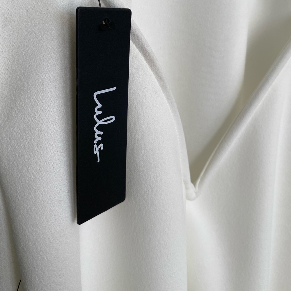 NWT White Lulu’s Dress